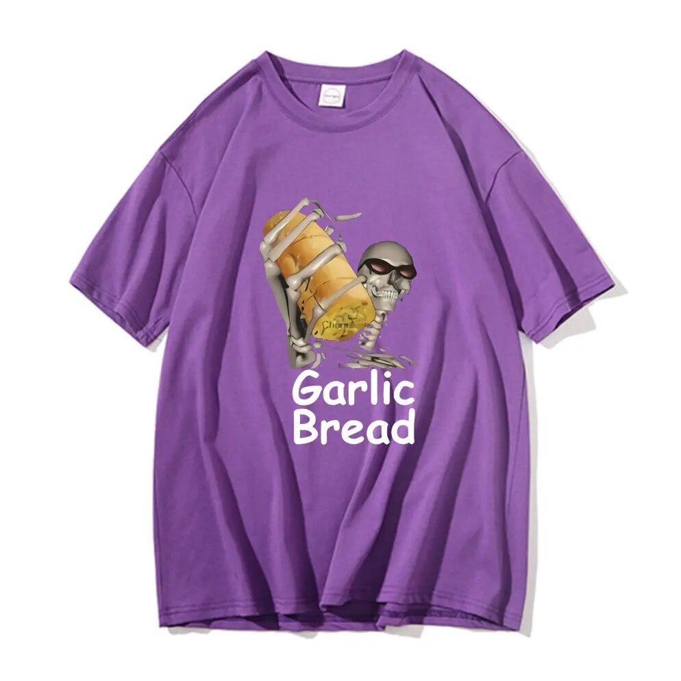 When Ur Mom Com HOM N Maek Hte Garlic Bread Unisex Women T Shirts Harajuku Graphic Vintage – Best Trendy Unisex Casual Loose Tshirt