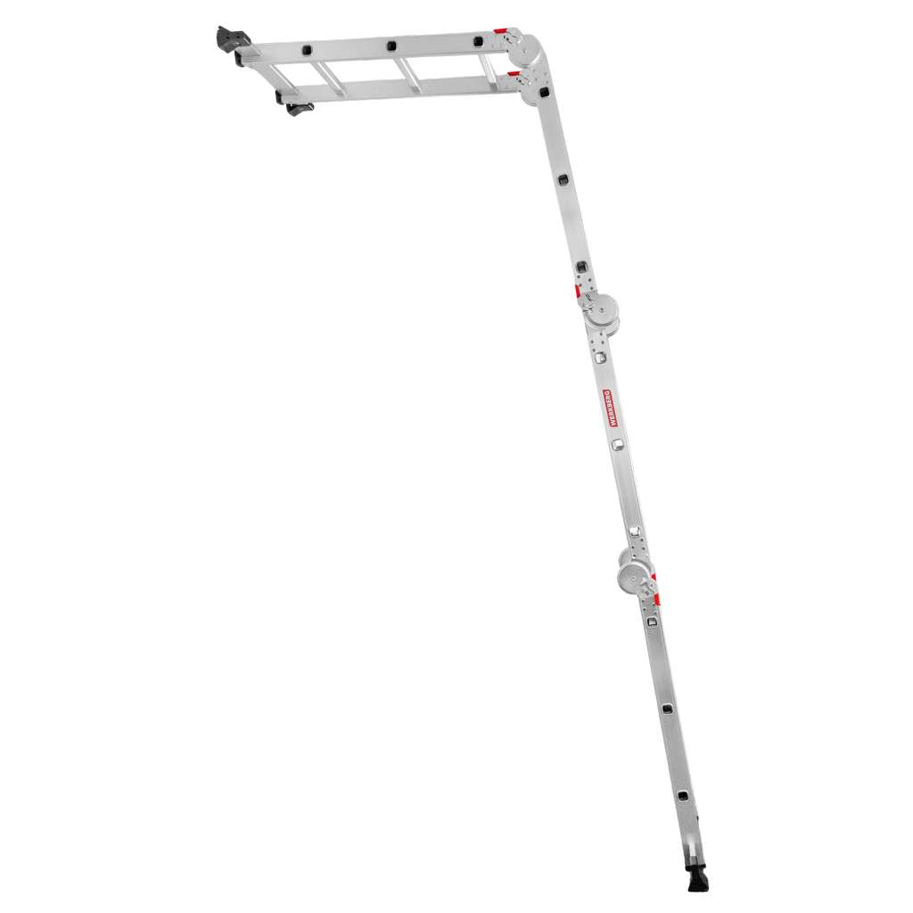 Drabina Aluminiowa WERKBERG 4x3 Wielofunkcyjna Bez Podestu N