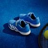 adidas Courtflash Hook-and-Loop Tennis Shoes Kids KK3864 Kids' Performance Sports Shoes Lucid Ray Blue / Cloud White / Dark Blue