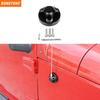 Auto Accessories Aluminum Alloy Car Antenna Base Cover Replacement for Jeep Wrangler JK 2007-2017