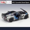 Maisto 1:24 Chevrolet Corvette Grand Sport Alloy Sports Car Model Diecasts Metal Racing Car Model Simulation Childrens Toy Gifts