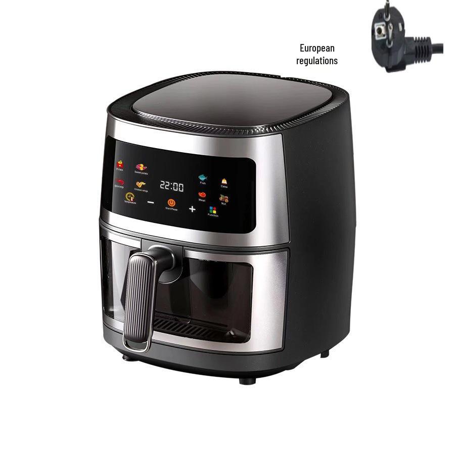 8L Multi-Functional Smart Touch Air Fryer Oven – Large Capacity Electric Fryer & French Fry Maker