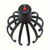 1pc Electric Octopus Claw Scalp Massager - 3 Vibration Levels, USB-LiPo Rechargeable, TPE, Universal Fit - Ideal Family Gift