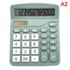 Calculadora electrónica de 12 dígitos Calculadoras de escritorio Hogar Oficina Escuela Solar