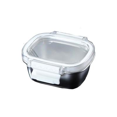304 Stainless Steel Food Preservation Box Sealed Lid Simple Food Storage Containers 250ML/450ML/550ML/1000ML Lunch Box