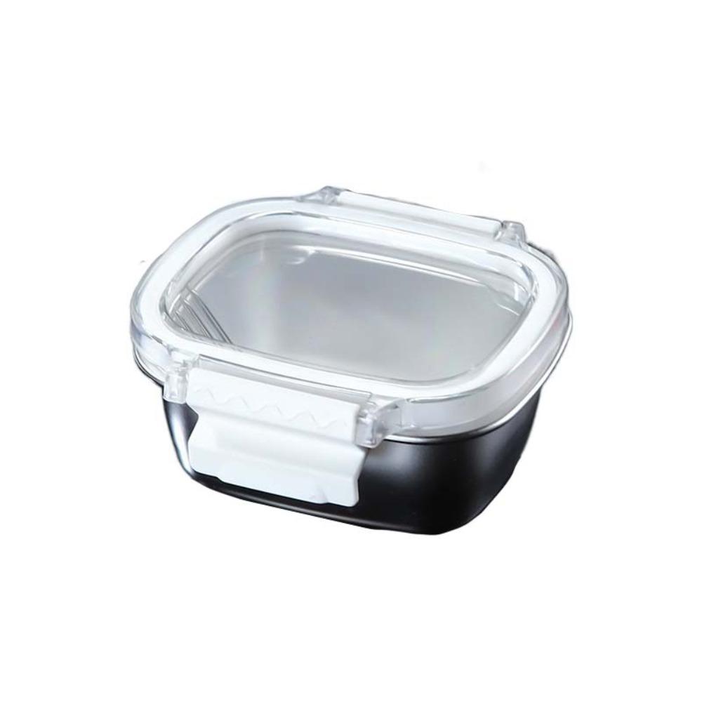 304 Stainless Steel Food Preservation Box Simple Crisper Box Food Storage Containers Mousse Cake