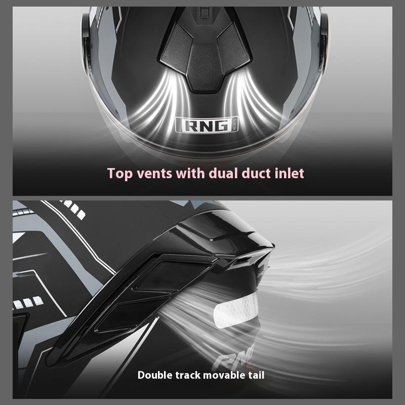 Motorcycle 3/4 Helmet Riding Helmet Bluetooth Headset Motorcycle Helmet Electric Vehicle Women's Helmet
