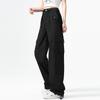 Women's High Waist Cargo Pants Wide Leg Trousers Vintage Casual Pocket Loose Workwear Long Pants For Autumn Winter