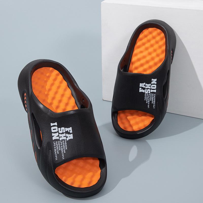 Herren Übergröße Sommer Outdoor Rutschfeste Sportliche Flip-Flops mit Dicken Sohlen
