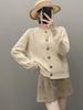 Women's Cashmere Knitwear: Loose Cardigan for Autumn-Winter