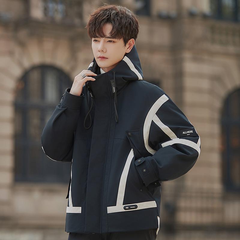 Куртка с капюшоном для мужчин — фото 4