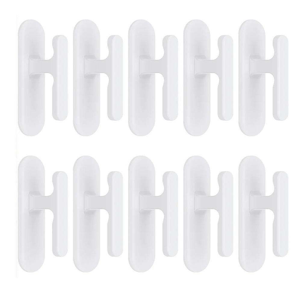 

4/8/10 шт. самоклеящиеся жалюзи шнур намотка пластиковый настенный вешалка новый жалюзи трос держатель 10Pcs