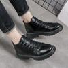 Platform Male Shoes British Style Trendy  Men's Boots Casual Classic Offer Original Deals Low Price High Quality Y2k New