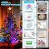 Floating Pool Lights, Pool Lights That Float with Remote, Rechargeable 4000mAh IP68 Waterproof Upper and Lower Color Changing Light with 6 Dynamic