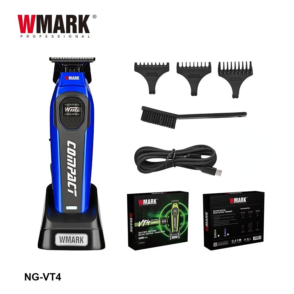 

WMARK Hair Trimmer Electric Outer Rotor BLDC Clippers Cordless Barber Combo Hair Cutting Machine Trimmer for Men NG-V4 NG-VT4