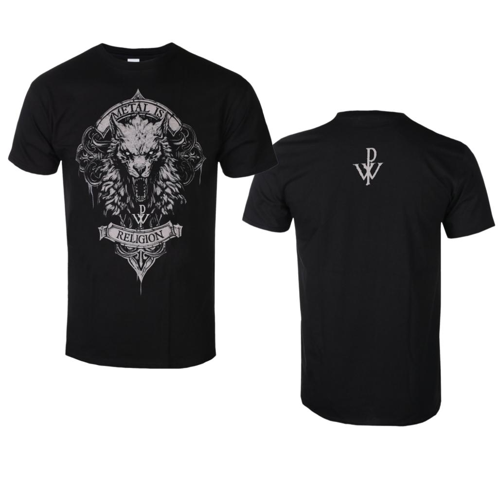 Powerwolf We Drink Your Blood Potisknuté Tričko Styl Power Metalové Kapely Každodenní Tričko Vhodné Pro Unisex