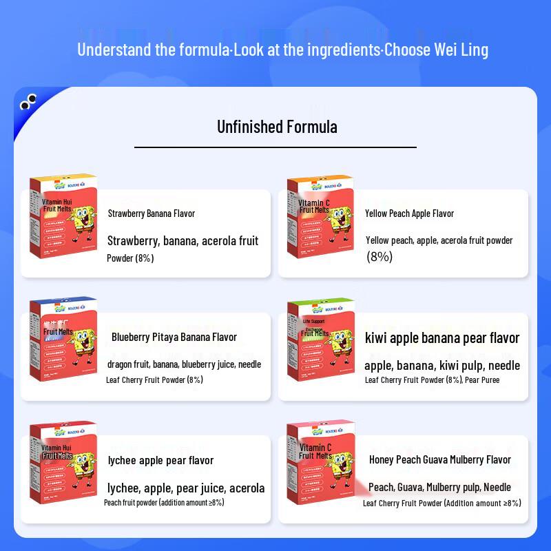 WeiLing SpongeBob Fruit Melts