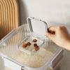 PET Plastic Sealed Rice & Pet Food Storage Container