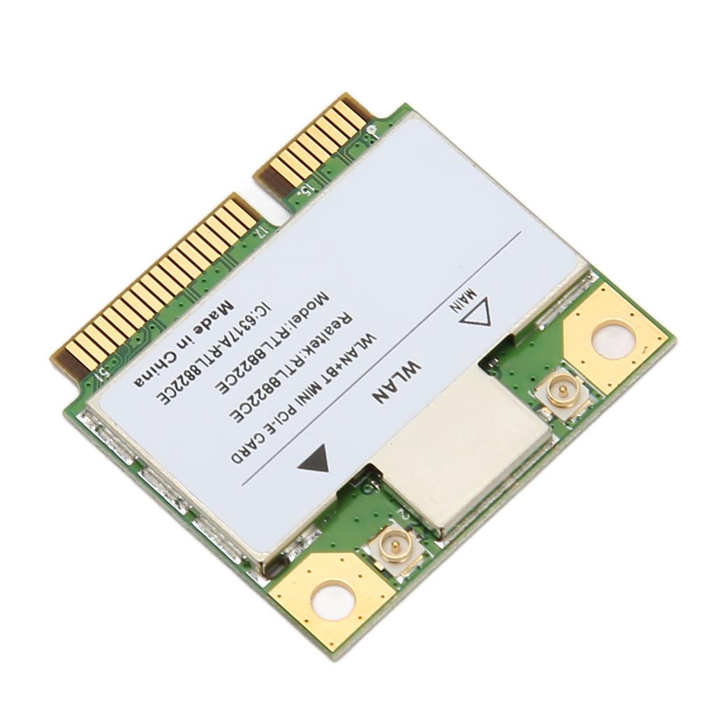 RTL8822CE Mini PCIe WiFi Card Gigabit 2.4G 5G Dual Band Bluetooth 5.1 Wireless Network Card