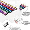 XINLIYA 20 PCS Car Air Conditioner Decoration Strip, DIY Air Vent Outlet Trim Strip Bendable Car Interior Accessories, Car Molding Strip for Most Air