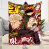 Action-packed Manga Adventures Blankets Are Suitable for Living Rooms,making Them an Ideal Choice for Outdoor Travel and Gifts.