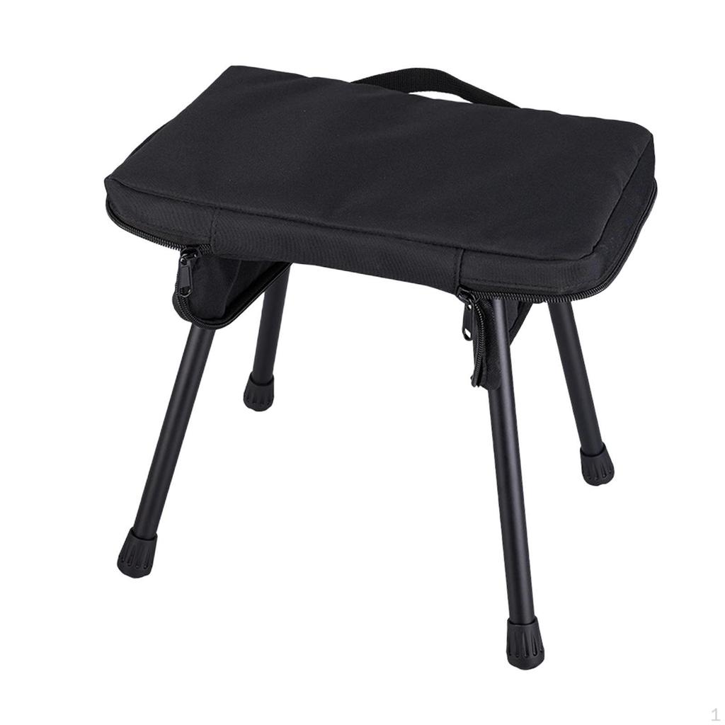 Camping Stool Seat Foldable Sturdy Camp for Patio Concert Garden