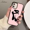 Ballerina Ballet Shoes Dance Girl Phone Case for iPhone 17 Air 15 16 16e 11 12 13 14 Pro Max Plus Cover coque Fundas