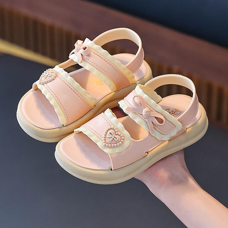 

New Summer Sandals for Children, Boys Sports Non-Slip Breathable Beach Shoes for Older Kids 26(Inner Length16cm)