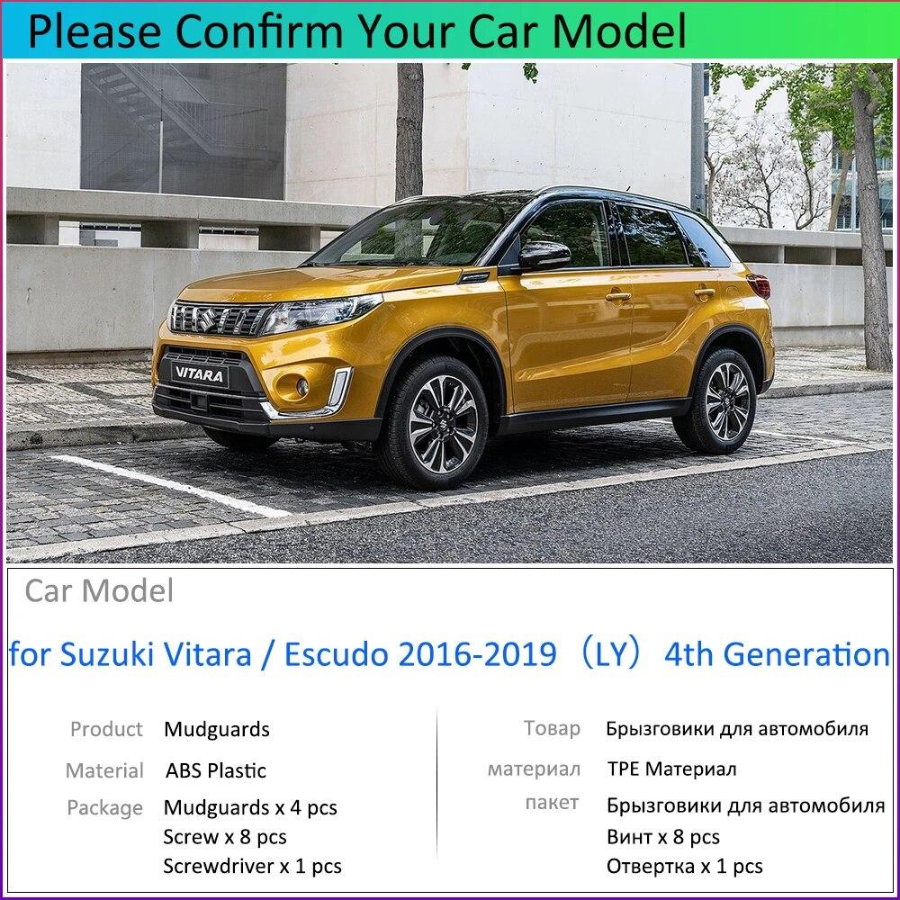 Pentru Suzuki Vitara Escudo 2016 2017 2018 LY 4th Gen Apărător de noroi Apărător de noroi Apărătoare de noroi Apărătoare de noroi Apărătoare de noroi Accesorii auto