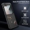 New Shockproof Hybrid Dual Layer Case for Samsung Z Flip 6 Slide Camera Lens Protetion Cover for Galaxy Z Flip 5 4 5G Case