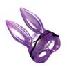 Rabbit Ears Mask Bunny Mask Half Face Mask Prom Party Supplies Women Half Mask Party Cosplay Props