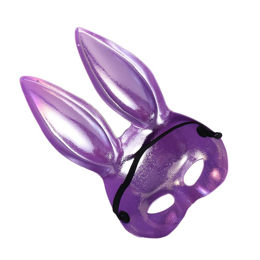 Rabbit Ears Mask Bunny Mask Half Face Mask Prom Party Supplies Women Half Mask Party Cosplay Props
