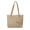 Bohemian Style Weave Straw Tote Bag Square Raffia Shoulder Bag Casual Beach Bag  Streetwear