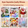 Chenille Stem Bouquet DIY Kit: Children's Handmade Encrypted Fuzzy Sticks In Macaron Colors