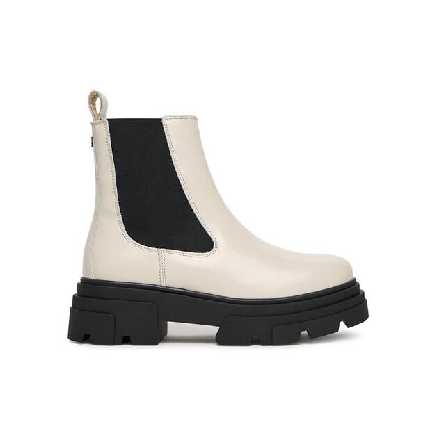 

Блестящие ботинки челси Tommy Hilfiger FW0FW09042 бежевые EU 41