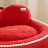 Cloud Pet Bed Padded Pet Bed with Handle Soft Warm for Cats, Indoor, Living Room