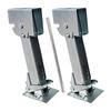 Adjustable Motorhomes Trailer Stabilizer Jacking 12-18 Inch Height Galvanized Steell Support Leg Quick Installation Kit