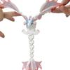 3D Printed Flying Dragon Figurine Winged Dragon Fidget Toy with Movable Joints Articulated Dragon Decoration Ornament