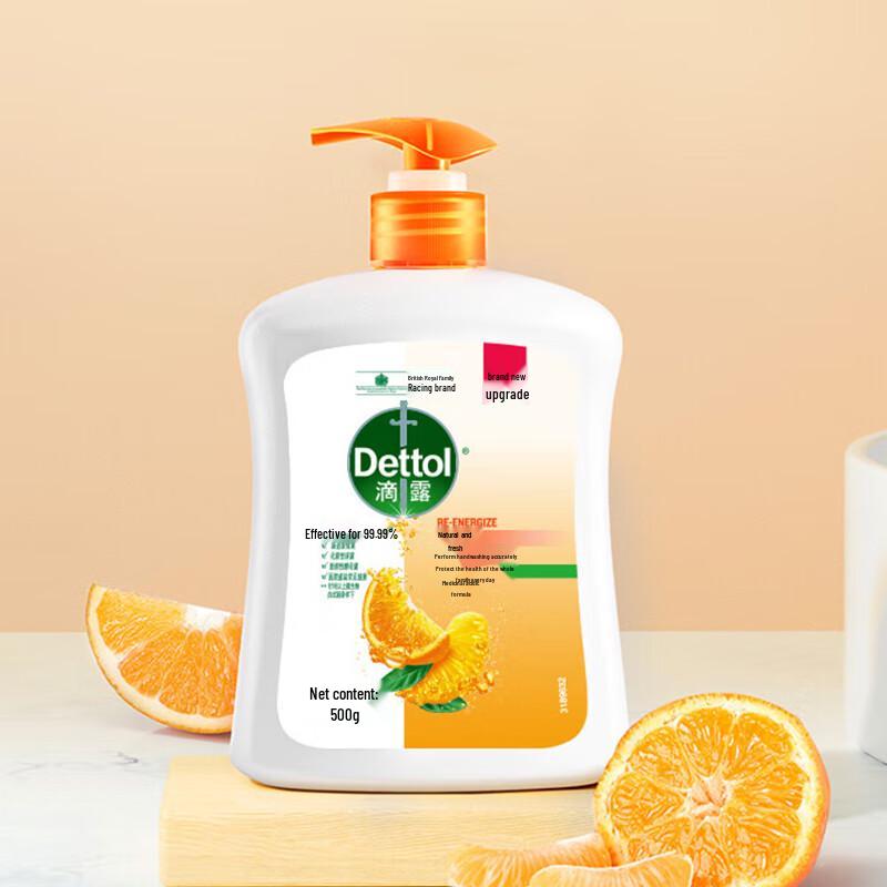 Dettol Healthy Antibacterial Hand Soap, Natural Fresh