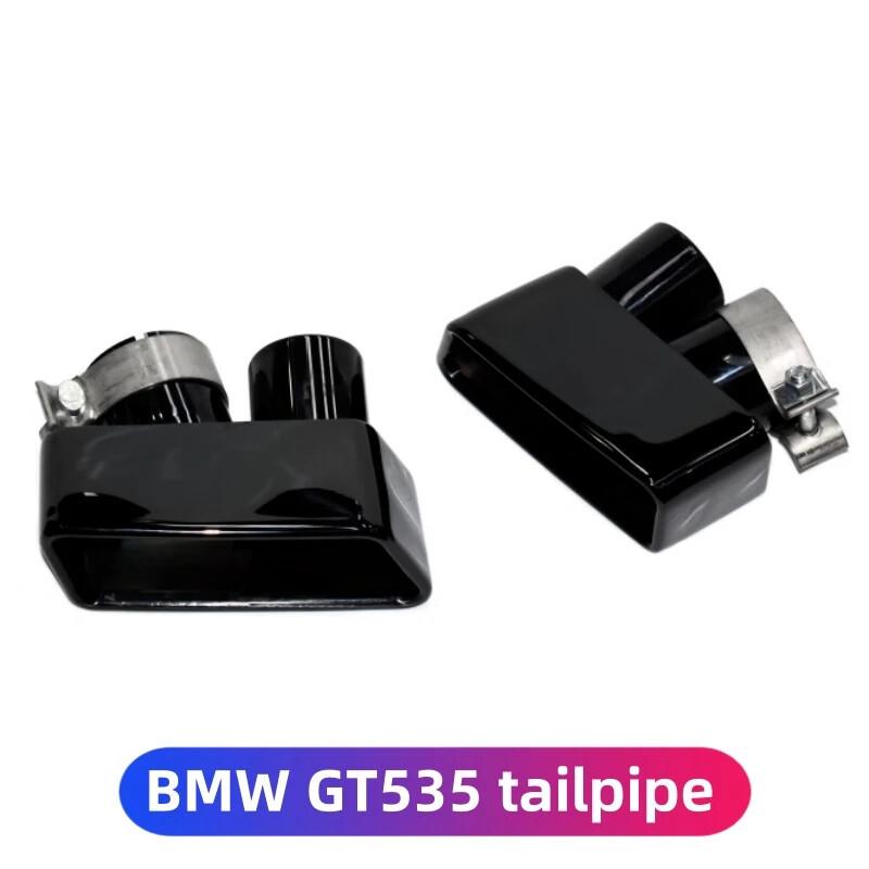 Stainless Steel Tailpipe Muffler Exhaust Cover for BMW 5 Series GT535