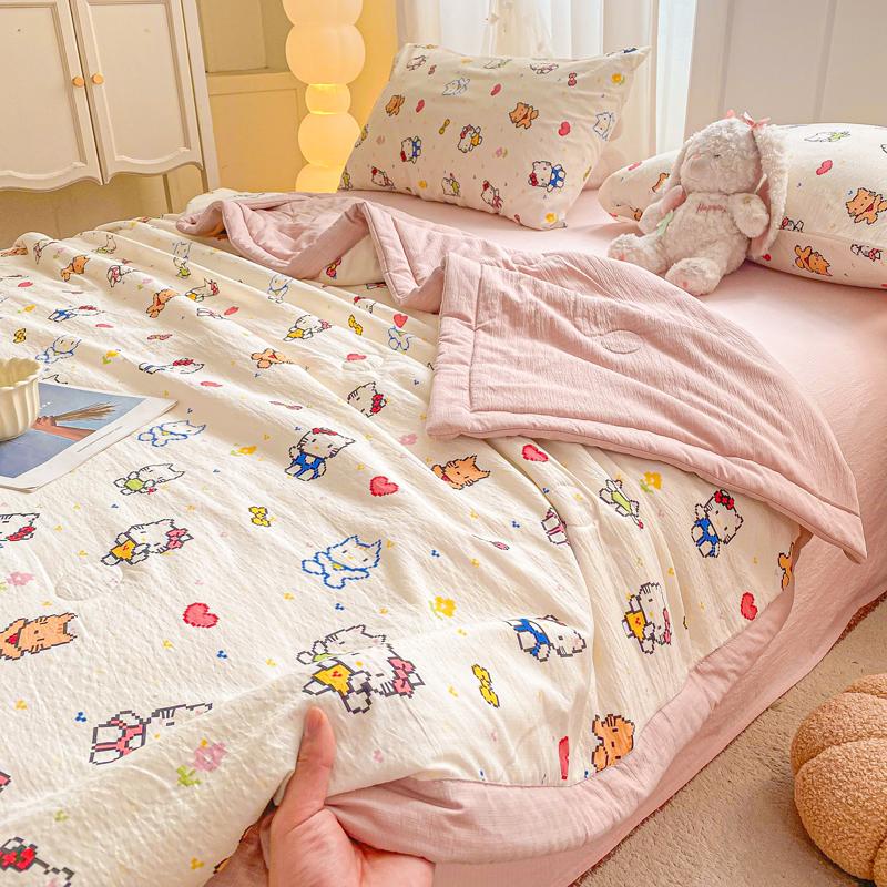 Yongyou Wan A-class Cloud Feeling Double-Layer Yarn Summer Quilt