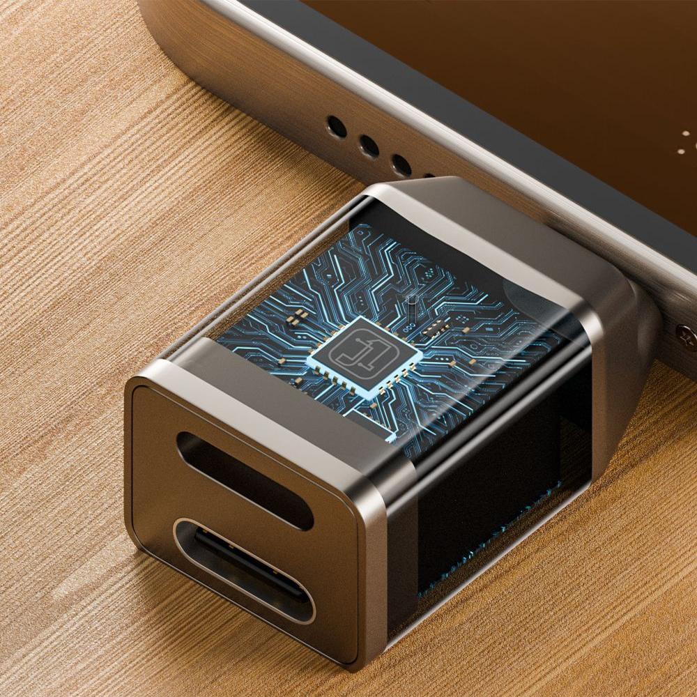 2 In 1 USB Type C Audio Adapter Fast Charging PD 45W USB-C Earphone Converter Laptop Male To Female for Xiaomi