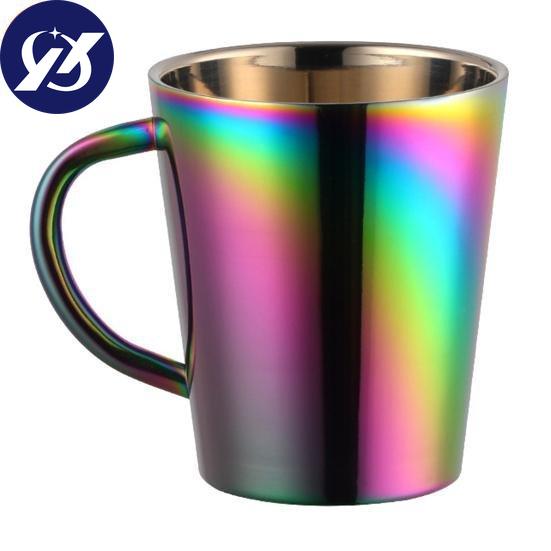 Coffee Mug Heat Insulation Double Wall Easy To Carry Travel Tumbler Milk Tea Cups