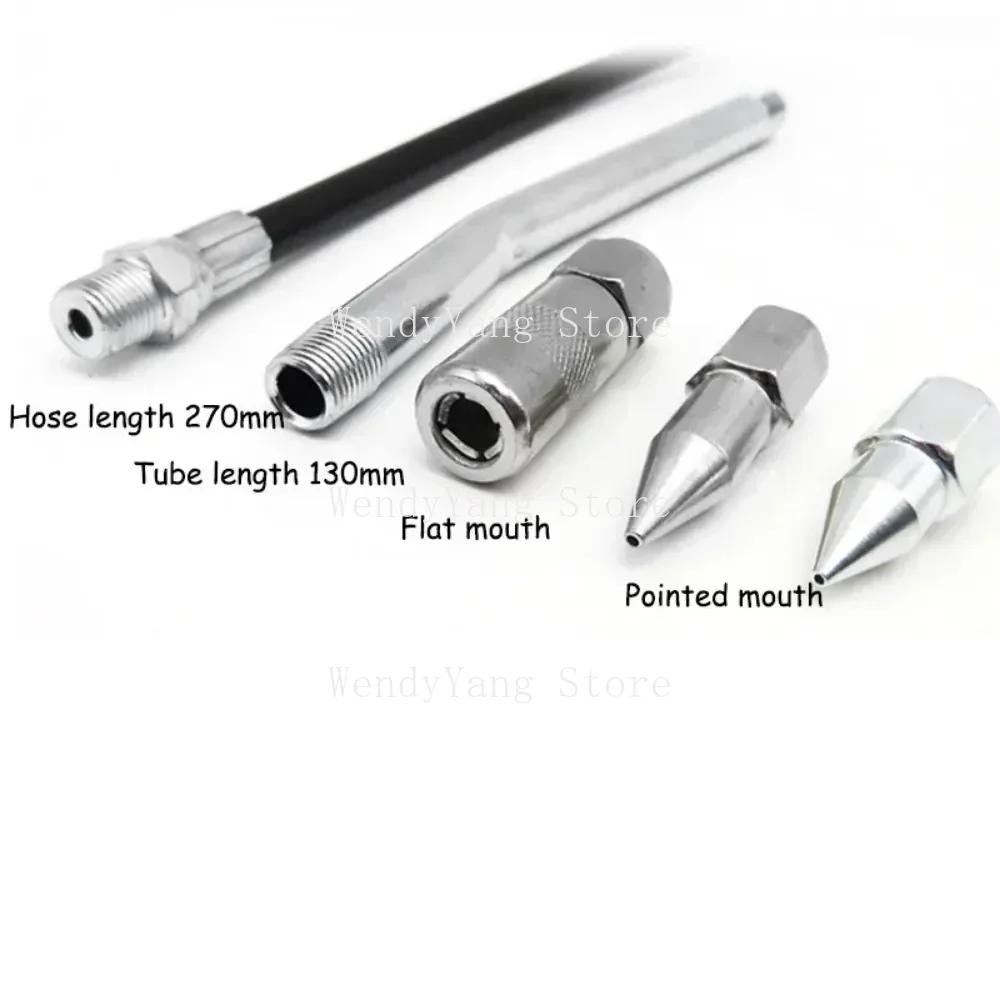 Pneumatická mazací pistole 400CC Přenosná mazací pistole s pneumatickým kompresorem pro mazání různých automobilových rypadel a lodí