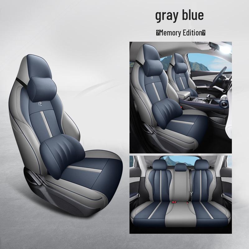 BYD PLUS 5-Seat Full Leather Car Seat Cushion for All Seasons