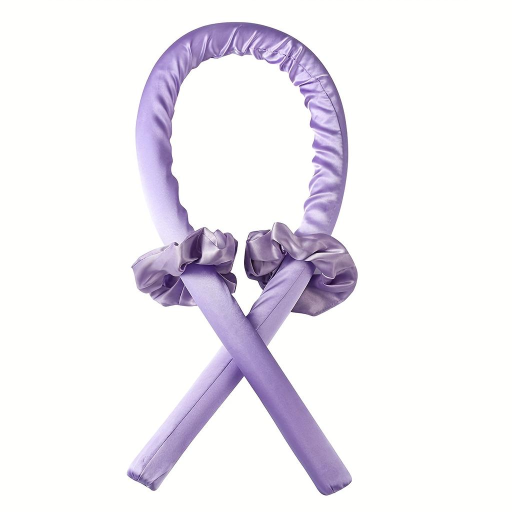 3pcs/Set No Heat Curling Rod Headband Set, Foam Sponge Lazy Heatless Hair Curler with 2 Hair Rings, DIY Hair Styling Tools for Natural Waves