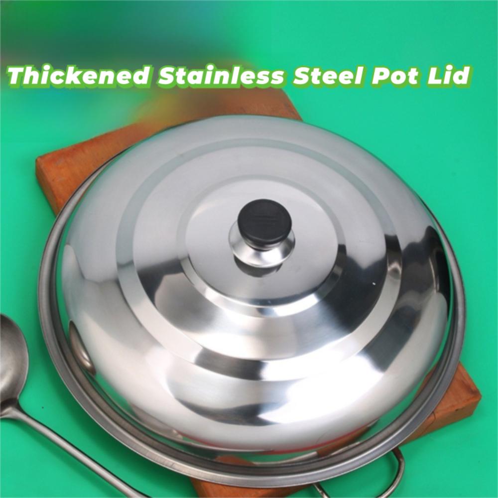 Universal Round Pot Lids Cover 28/32/36/40cm Cooking Pot Wok Lid  Kitchen Accessories