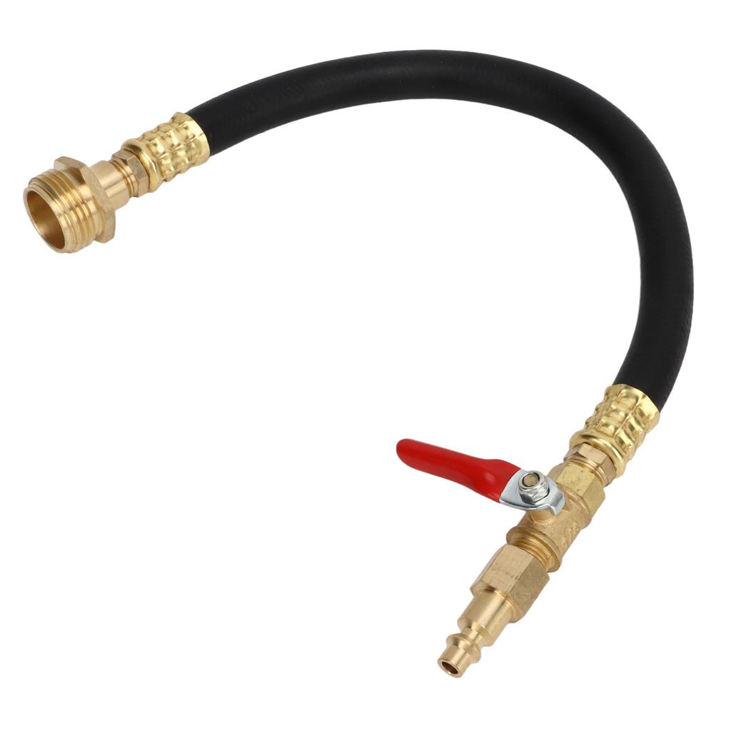 Gartenschlauchadapter RV Frostschutz-Kombiset mit 1/4 US Schnellkupplung Winterfest machen Sprinkler
