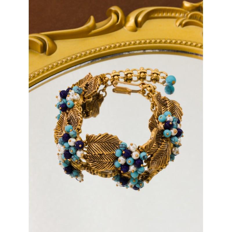 Antique Style Medieval Palace Fashionable Light Luxury Necklace Women s High-end Jewelry Set Bracelet Earring