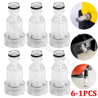 6 pezzi 175 PSI filtro acqua idropulitrice ad alta pressione raccordo universale per lavatrice auto per Karcher serie K2-K7